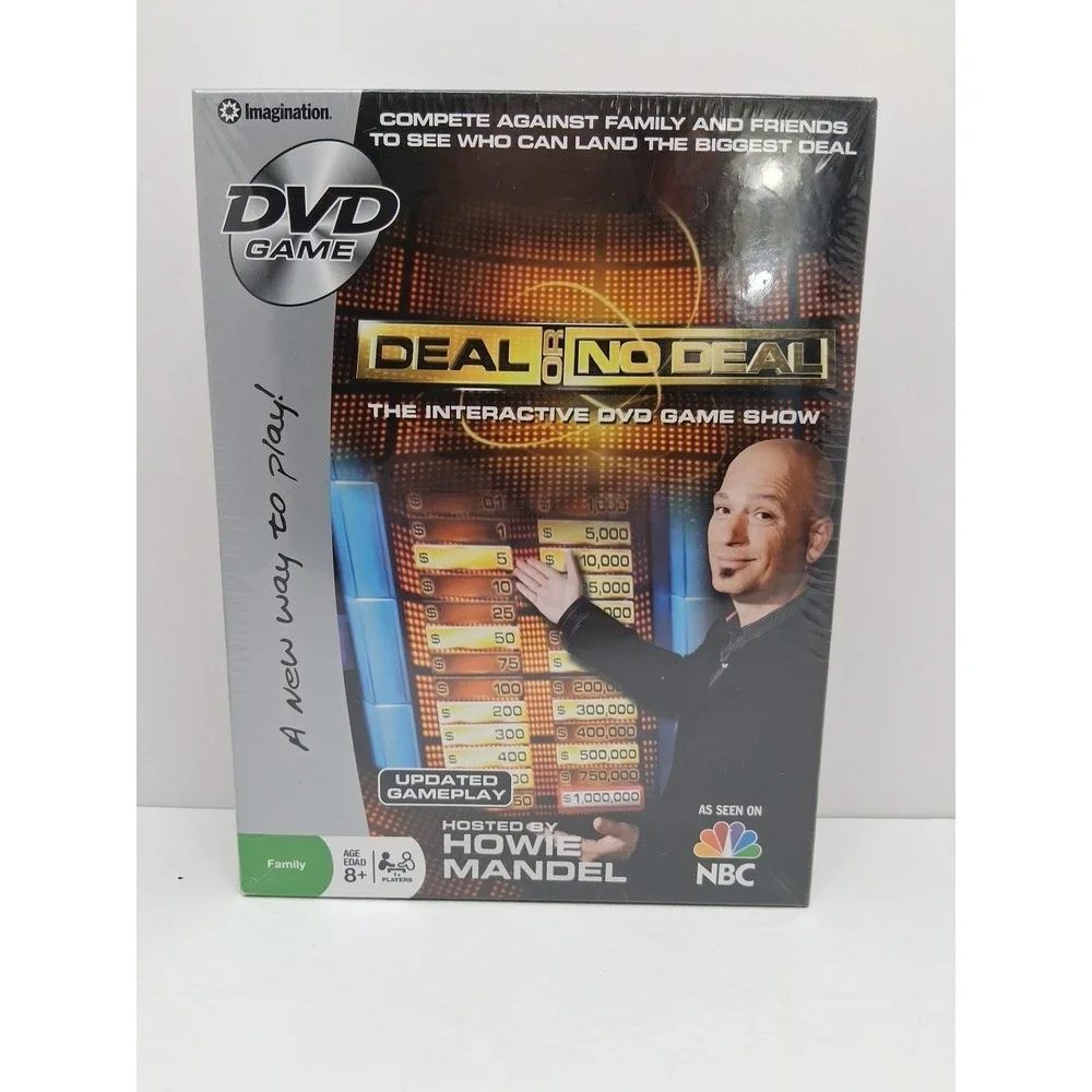 BRAND NEW DEAL OR NO DEAL THE INTERACTIVE DVD GAME SHOW New Sealed